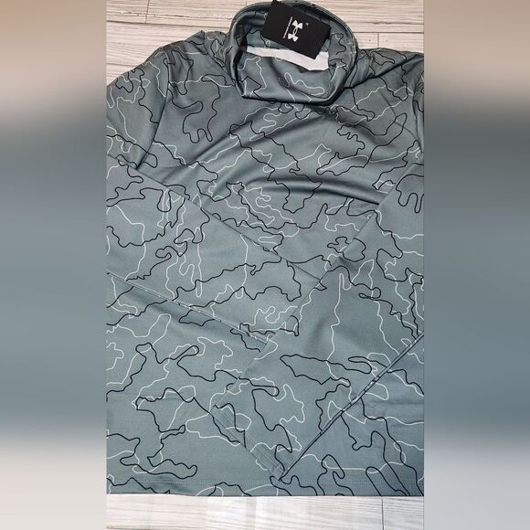 Women's Under Armour Loose Fit CW Funnel Neck Sweatshirt - Size XL - Picture 3 of 10